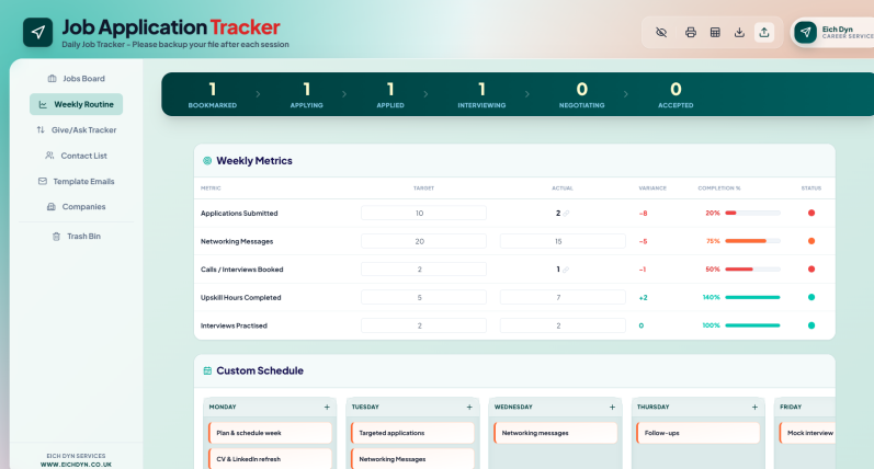 job application tracker